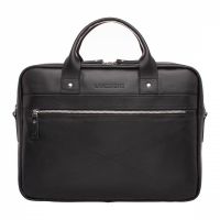 Кожаная деловая сумка Lakestone Bartley Black 923201/BL