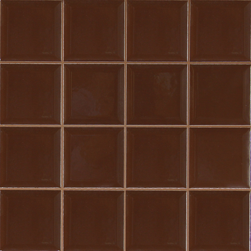 Моноколор настенная коричневая MC6  33х33х0.8см