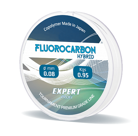 Леска 0,18 мм 30 м флюорокарбоновая Expert Profi Fluorocarbon Hybrid