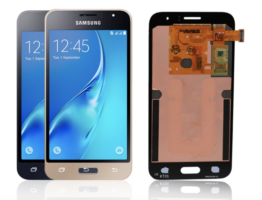 LCD (Дисплей) Samsung J120F Galaxy J1 (2016) (в сборе с тачскрином) (white) Оригинал