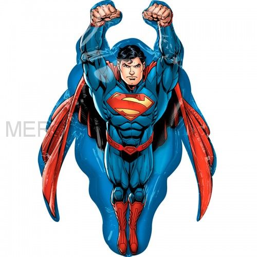 Шар фигура "Супермен"