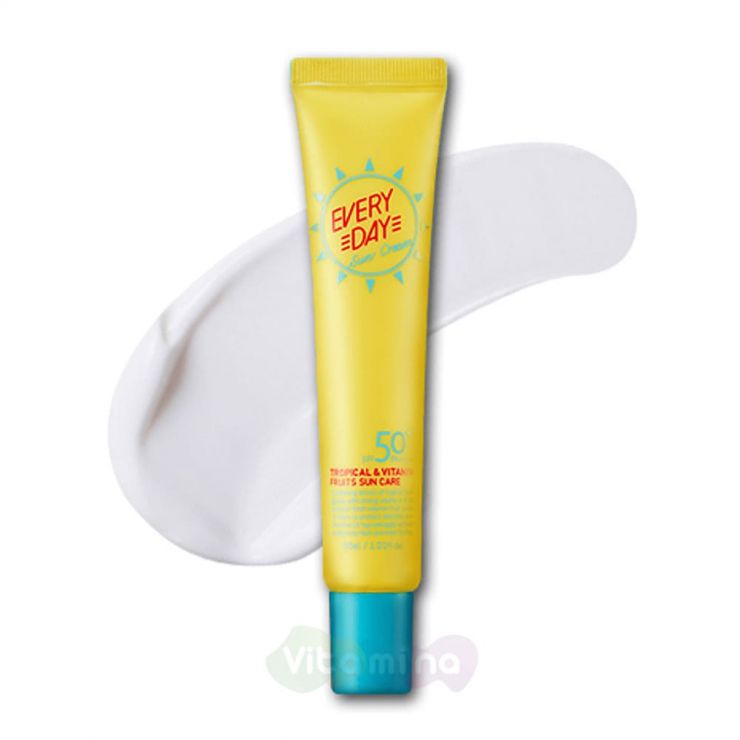 A'Pieu Ежедневный солнцезащитный крем Everyday Sun Cream SPF50+PA++++, 30 мл