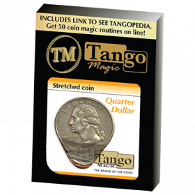 Монета тянучка - Stretched Coin Quarter Dollar by Tango
