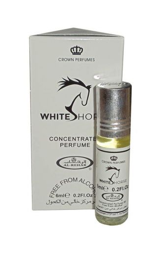 Арабские масляные духи White Horse | Вайт Хорс (Белая лошадь) | 6 мл | Al-Rehab | Унисекс