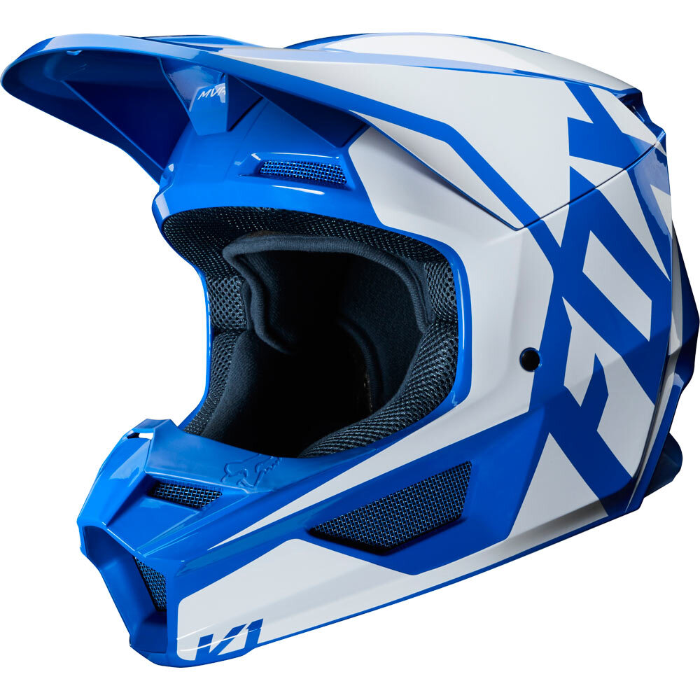 Fox V1 Prix Blue шлем, синий