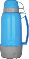 Термос со стеклянной колбой Kamille 1,8 литра синий