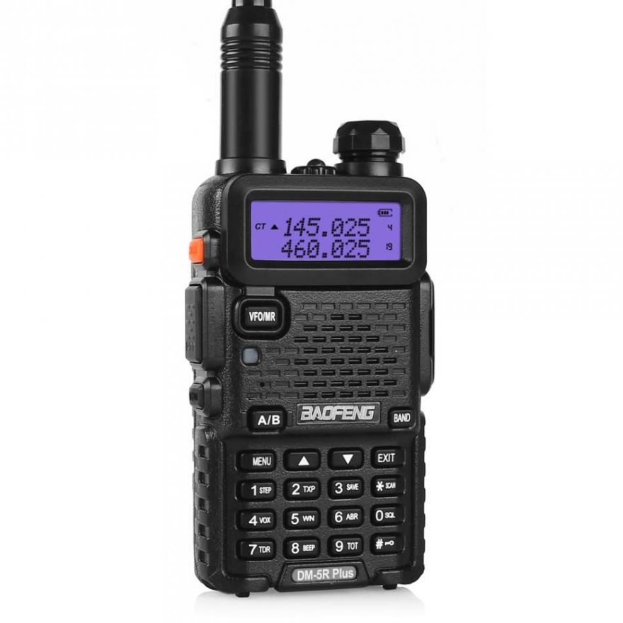 Рация Baofeng DM-5R Plus аналогово-цифровая VHF/UHF
