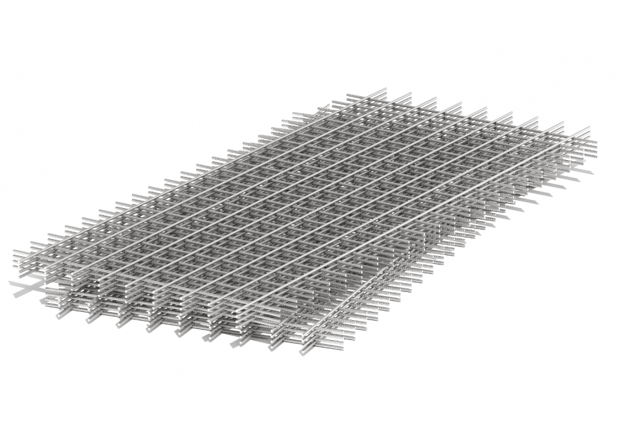 Сетка сварная в картах (кладочная) 1*2 м яч. 50*50*т 3.0