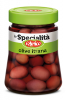 Оливки итрана в рассоле 300 г, Olive Itrana salamoia D'Amico 300 gr.