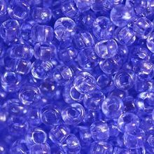 Бисер чешский 01131 сине-фиолетовый прозрачный кристальный Preciosa 1 сорт