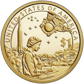 1 доллар США 2019 Сакагавея Индианка Мэри Голда Росс, Космос