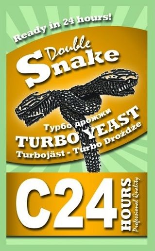 Дрожжи Double Snake C24 Turbo 175 гр