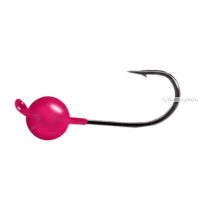 Вольфрамовая джиг-головка Crazy Fish 0,45гр / цвет: розовый /упаковка 6 шт