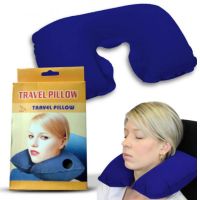 Подушка для путешествий TRAVEL PILLOW (Тревел Пиллоу), цвет синий