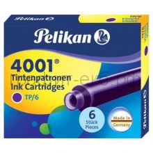 Картридж Pelikan INK 4001 фиолетовый 6шт./уп. 301697