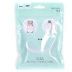 Кабель USB-MicroUSB Hoco X13 Easy 1м, белый