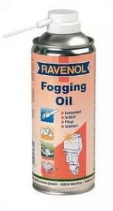 RAVENOL Fogging Oil (0.4л) консервационное масло - спрей для 2 и 4Т двигателей (10009240/310815/22, Германия)