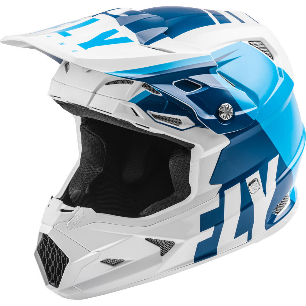 Fly Racing Toxin Transfer шлем, сине-белый