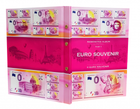 Альбом для банкнот 0 ЕВРО, на 21 банкноту Oz Ali
