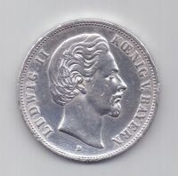 5 марок 1876 года Бавария Германия