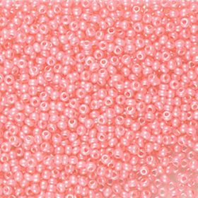Бисер чешский 17173 нежно-розовый непрозрачный жемчужный Preciosa 1 сорт купить оптом