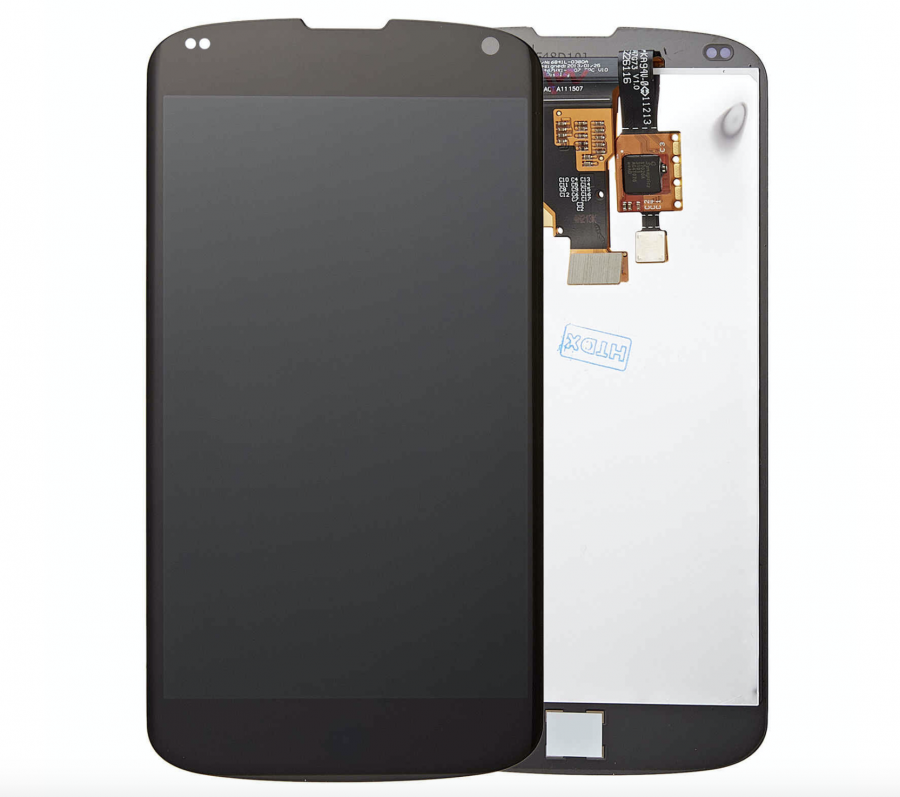 LCD (Дисплей) LG E960 Nexus 4 (в сборе с тачскрином) (black) Оригинал
