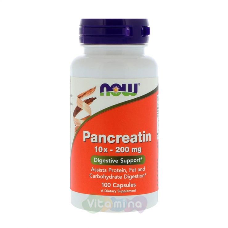 Панкреатин 10X 200 мг. - 100 капс