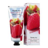 FarmStay Крем для кожи рук Visible Difference Hand Cream, 100 мл (Вид: Клубника)