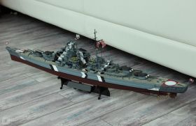 Сборная модель линкор Тирпиц корабль модель Германия Второй мировой войны 1:700