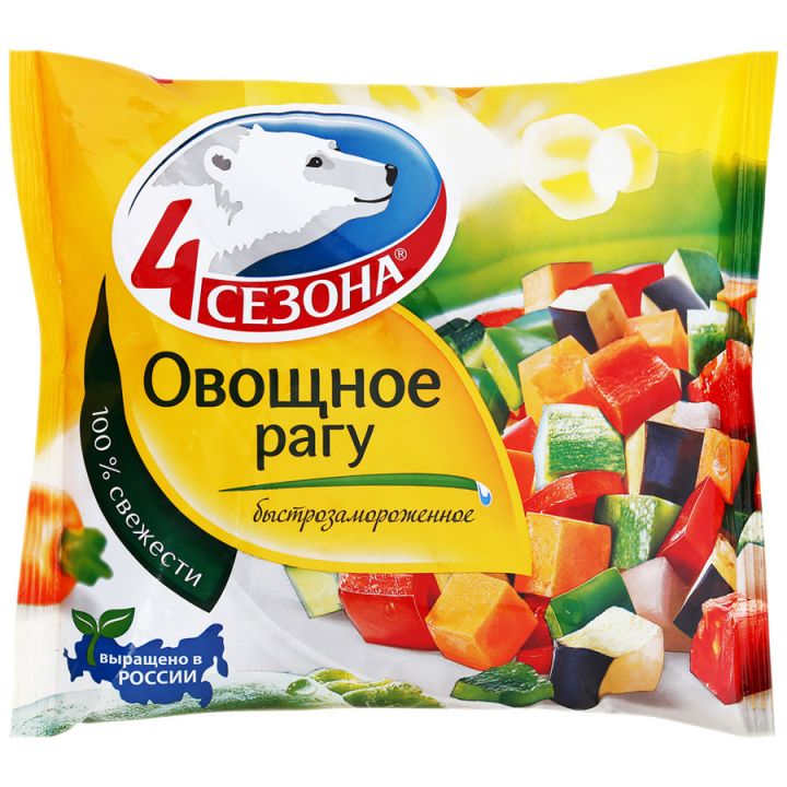 Овощное рагу 400г 4 Сезона