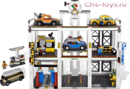 Конструктор LEPIN Cities Городской гараж 02073 1045 дет