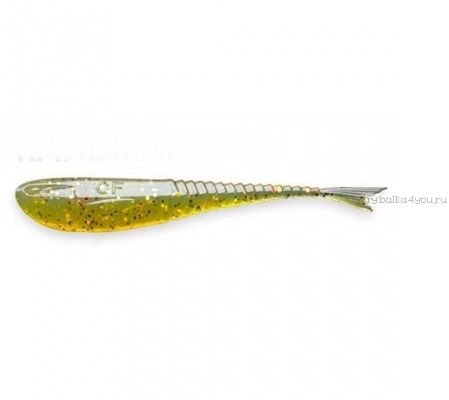 Мягкая приманка Crazy Fish Glider 2,2" 55мм / упаковка 10 шт / цвет:1-6 (запах кальмар)
