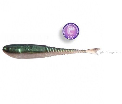 Мягкая приманка Crazy Fish Glider 2,2" 55мм / упаковка 10 шт / цвет:14d-6 (запах кальмар)
