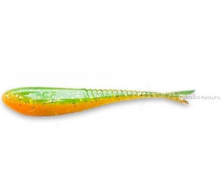 Мягкая приманка Crazy Fish Glider 2,2" 55мм / упаковка 10 шт / цвет:5d-6 (запах кальмар)