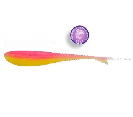 Мягкая приманка Crazy Fish Glider (Плавающий) 3,5" 90мм / упаковка 8 шт / цвет:13d-6 (запах кальмар)-F