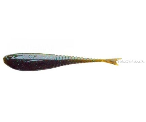 Мягкая приманка Crazy Fish Glider (Плавающий) 3,5" 90мм / упаковка 8 шт / цвет:42-6 (запах кальмар)-F