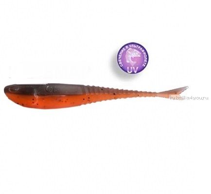 Мягкая приманка Crazy Fish Glider (Плавающий) 3,5" 90мм / упаковка 8 шт / цвет:8d-6 (запах кальмар)-F