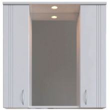 Зеркальный шкаф Sanstar Вольга 80 с подсветкой