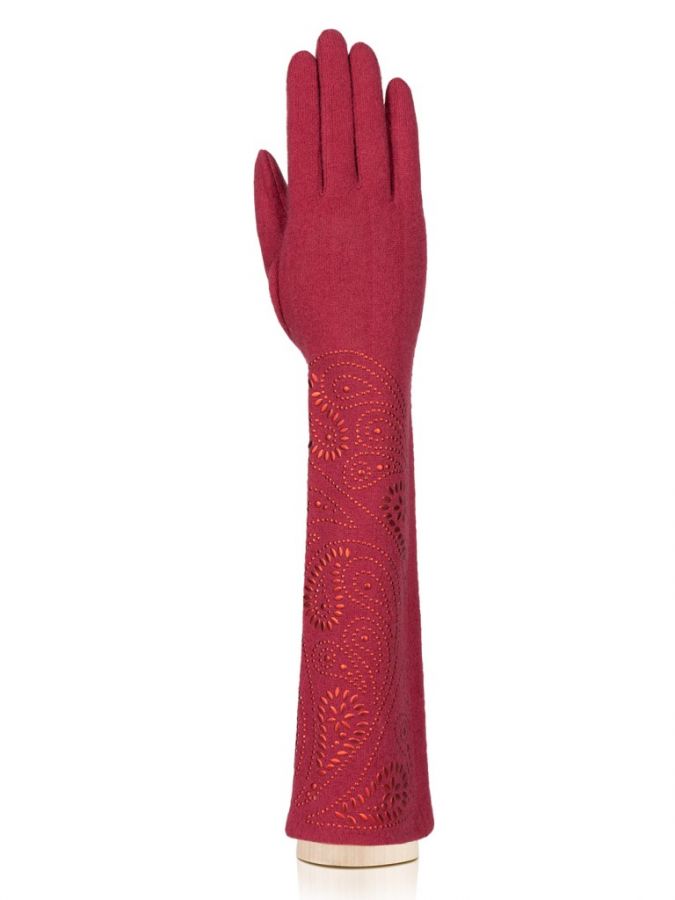 Длинные перчатки с орнаментом LABBRA GR01-00020249