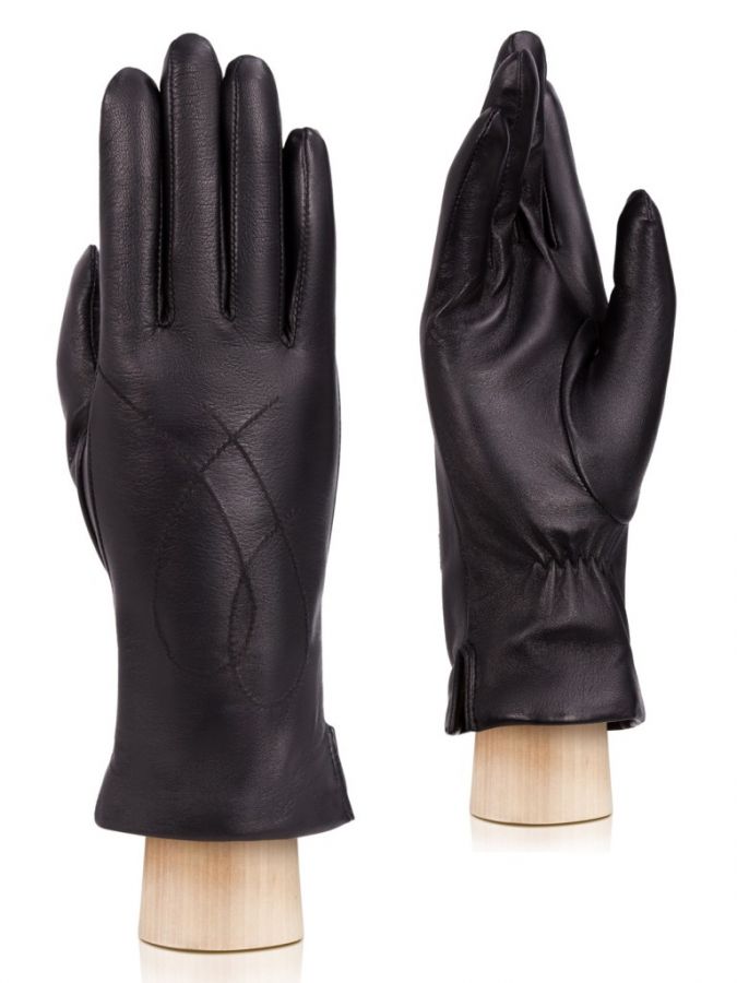 Кожаные перчатки с широкими манжетами LABBRA GR01-00027443