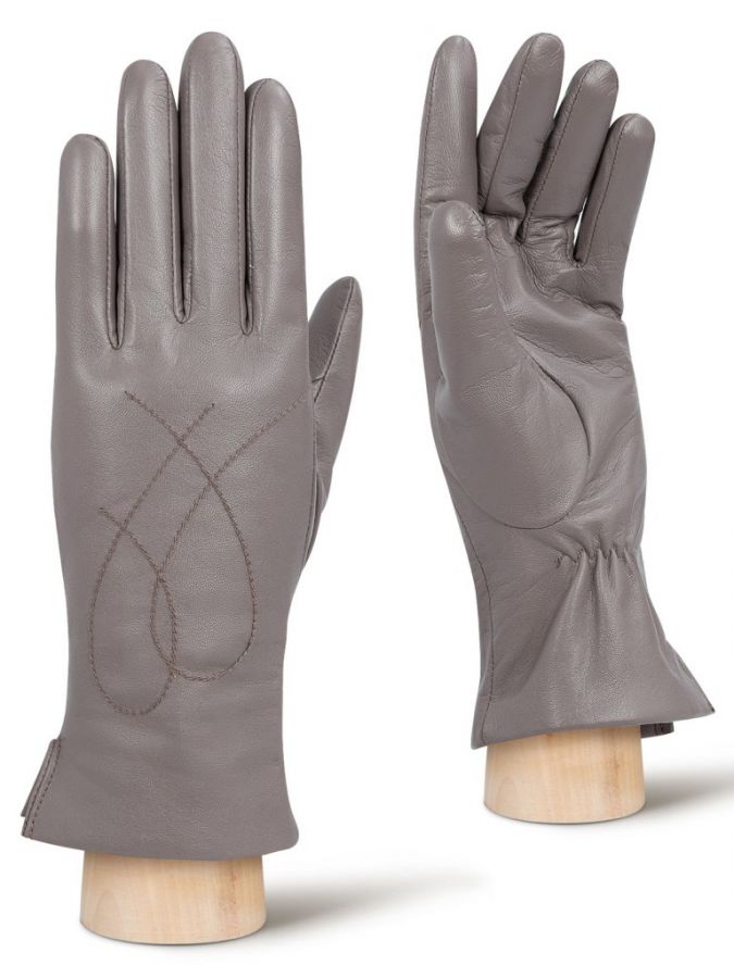 Кожаные перчатки с широкими манжетами LABBRA GR01-00027446