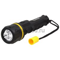 Фонарь SMARTBUY светодиодный резиновый 3LED 2АА, черный (SBF-76-K) 1/100
