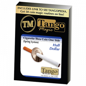 Сигарета сквозь монету - Cigarette Through Half Dollar by Tango