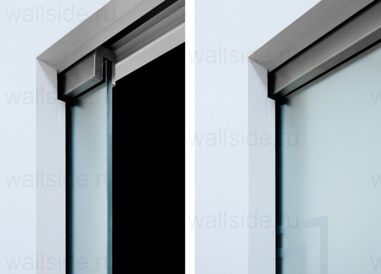 Комплект Eclisse Vitro Syntesis для стеклянной двери (без зажимов)