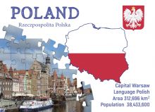 Почтовая открытка Step to Poland