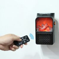 Портативный обогреватель-камин Flame Heater (2)