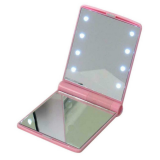 Косметическое карманное зеркало Led Light Mirror  с подсветкой из светодиодов