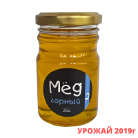 Мёд натуральный "Горный" 250г
