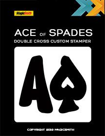 Штамп для Double Cross "Туз пики" ACE OF SPADES