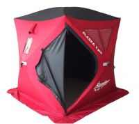 Палатка Canadian Camper для зимней рыбалки Alaska 2 Pro красная